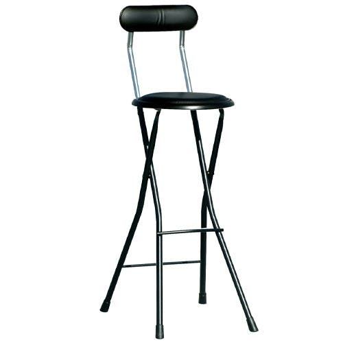 折りたたみチェアー(ハイカウンター用) 370×440×985mm EA956XE-136【別送品】