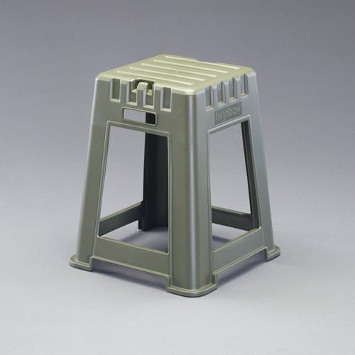 角スツール(OD/10個) 375×375×450mm EA956XN-66【別送品】