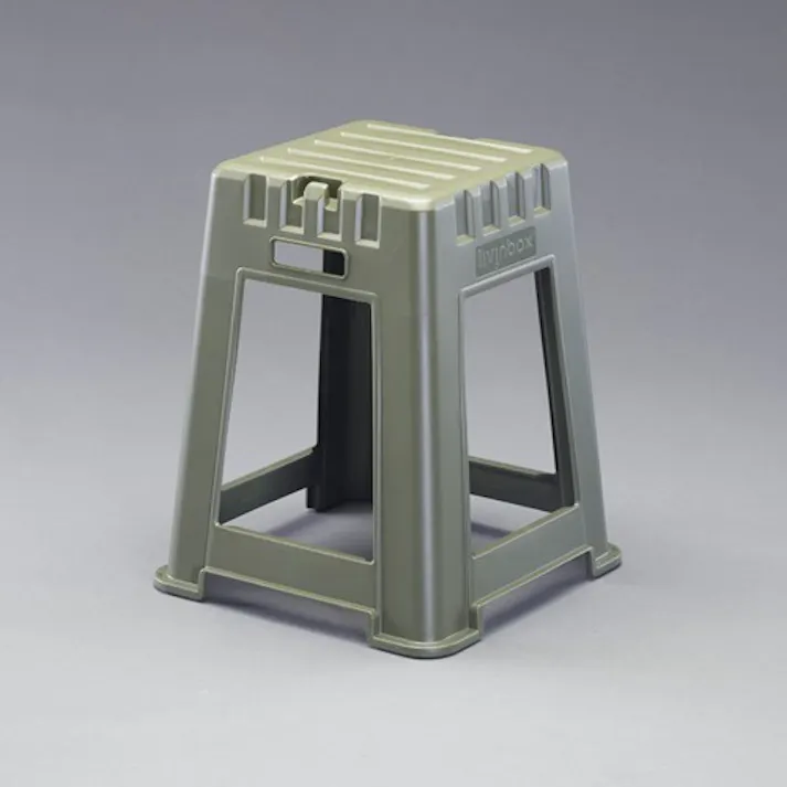 角スツール(OD/10個) 375×375×450mm EA956XN-66【別送品】
