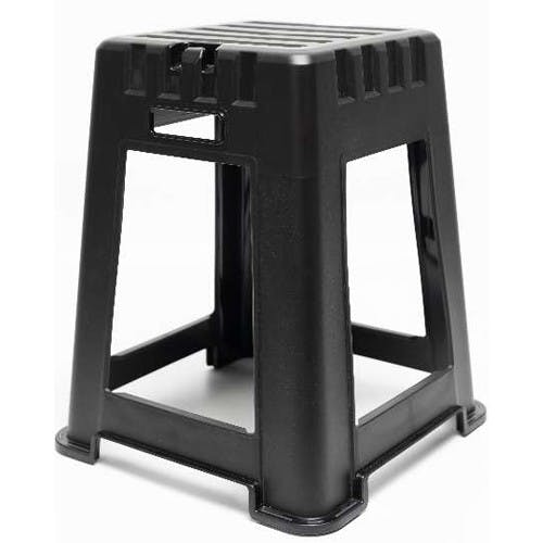 角スツール(黒/10個) 375×375×450mm EA956XN-67【別送品】 | 椅子