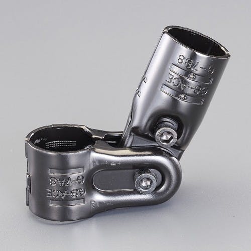 2方向フリーメタルジョイント(2組) [パイプラック用] EA976AW-131A【別送品】