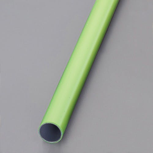 樹脂パイプ(2m/グリーン/4本) [パイプラック用] EA976AW-14A【別送品】