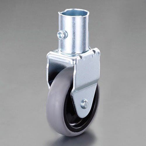 差込キャスター(固定/4個) [パイプラック用] 75mm EA976AW-401S【別送