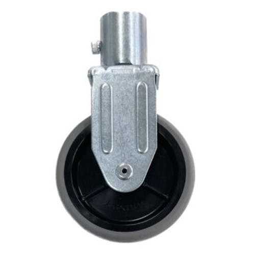 差込キャスター(固定/4個) [パイプラック用] 100mm EA976AW-402S【別送品】