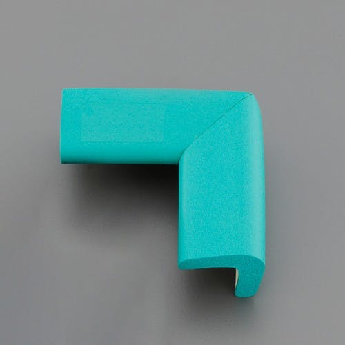 コーナーガード(緑/4個) 70×70×30mm EA983FJ-114A【別送品】