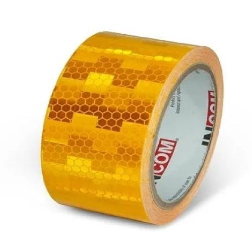 反射テープ(エンジニアグレード)黄 50mm×9.1m EA983G-13A【別送品】