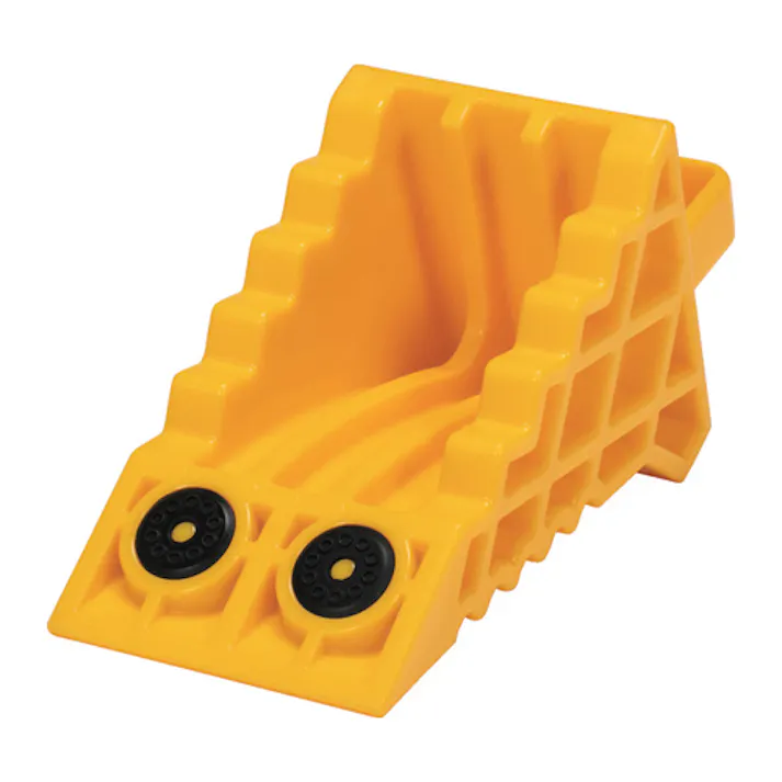 タイヤストッパー(大型車用) 118×256×120mm EA984VA-53【別送品】