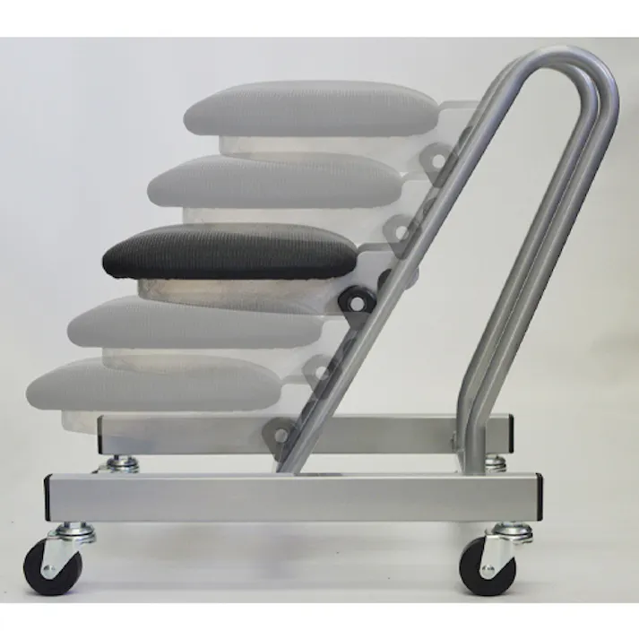 ワークチェアー 335×510×210-450mm EA986EC-144【別送品】