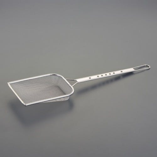 すくい網(ステンレス製) φ130×160/462mm EA992C-131A【別送品】