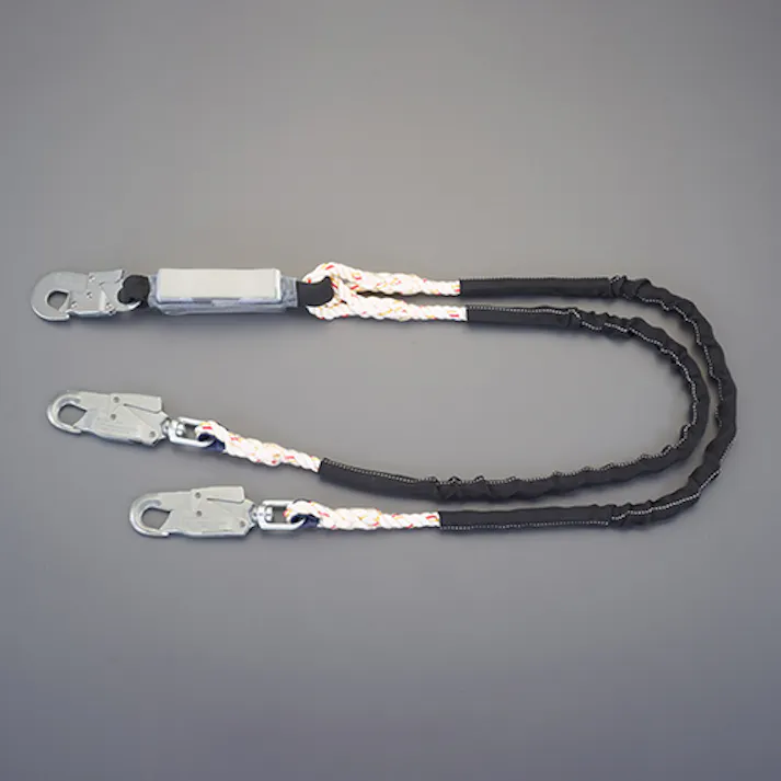 ツインランヤード(柱上作業用) 1.65m EA998HB-22【別送品】