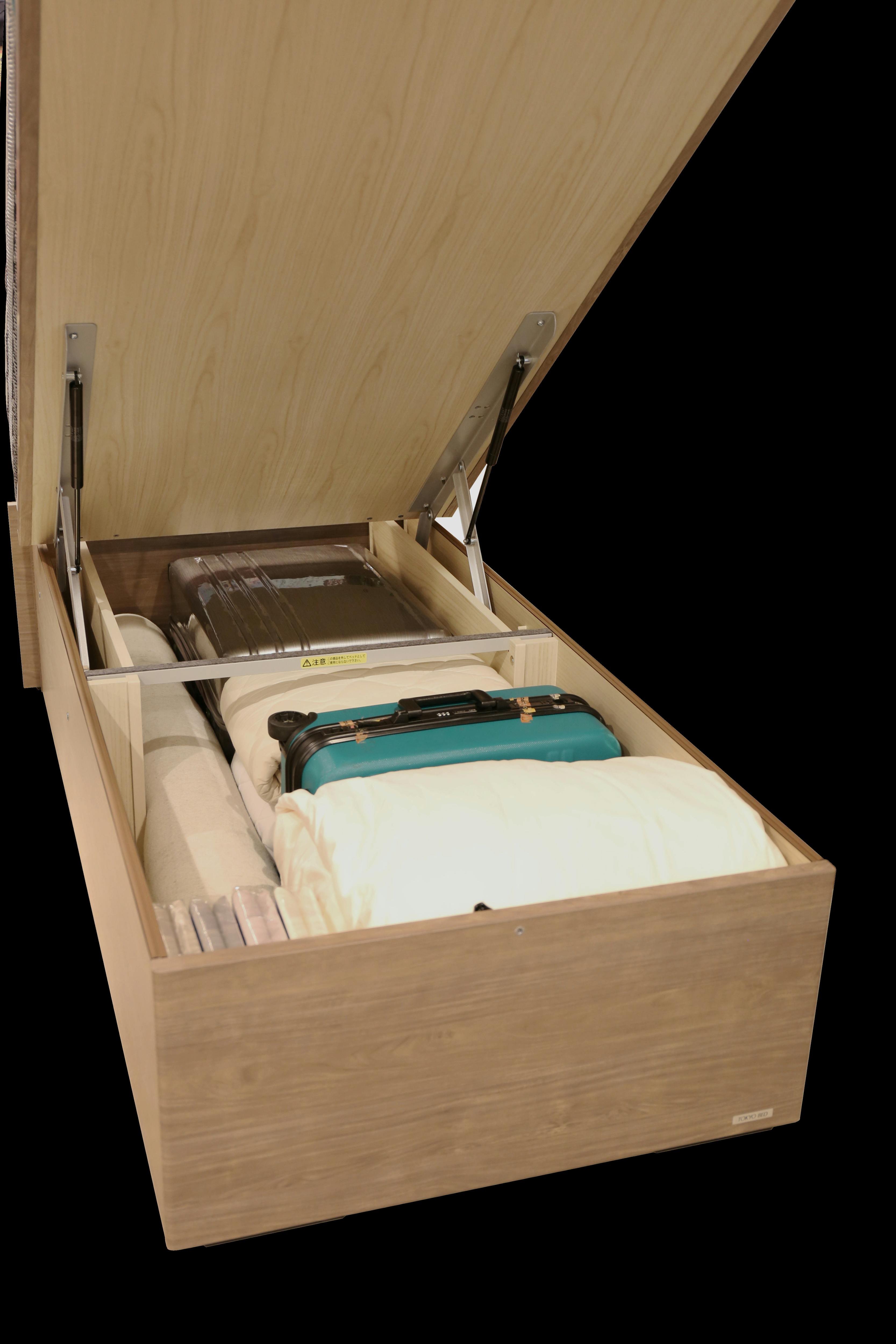 東京ベッド ベッドフレーム ヘッドレスFBO45 S グレージュ ヘッドレス