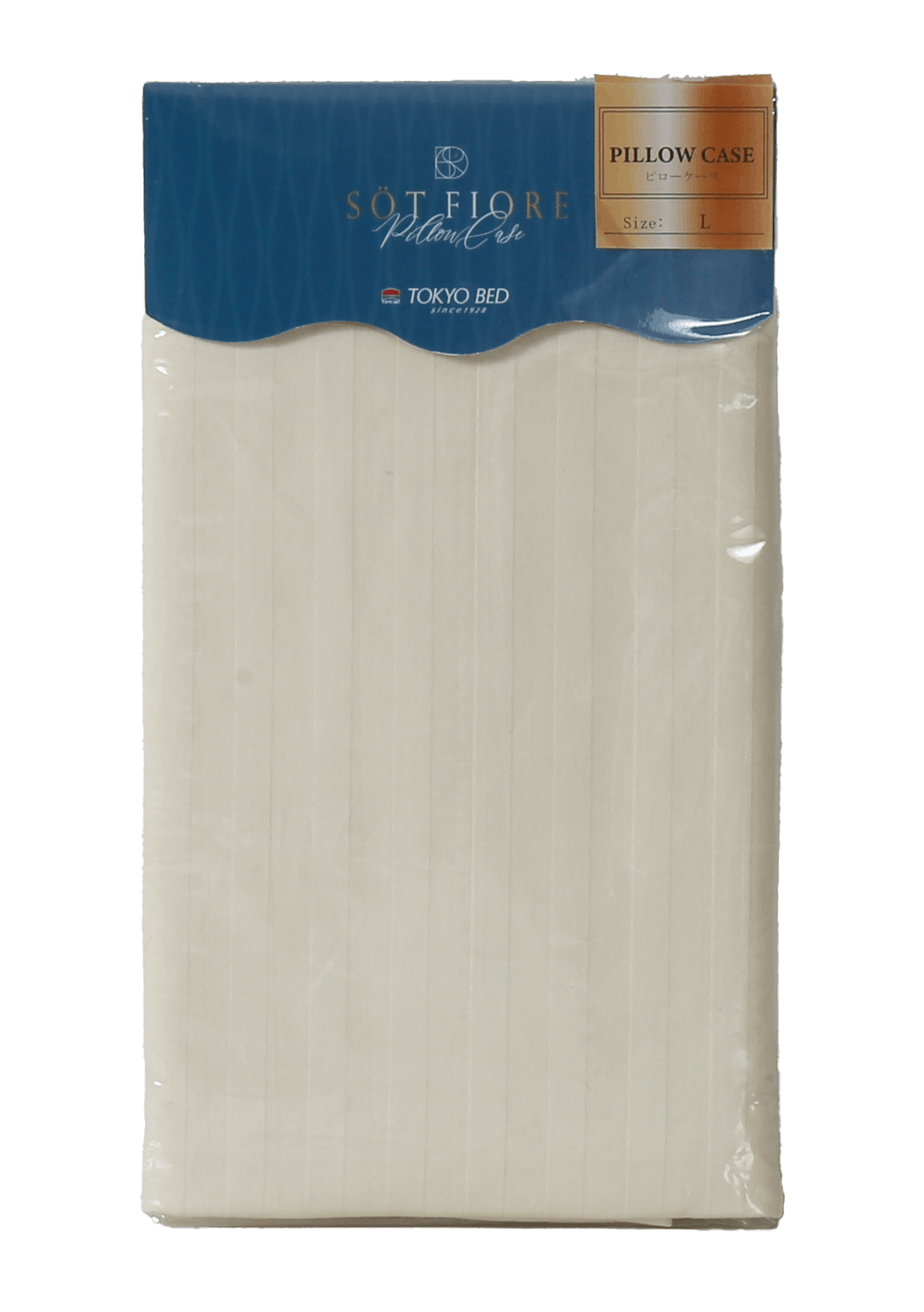 ソートフィオレ ピローケース ミルキーホワイト M 43×63 枕 まくら 睡眠 寝室 日本製 枕カバー 88784000 枕カバー・枕パッド