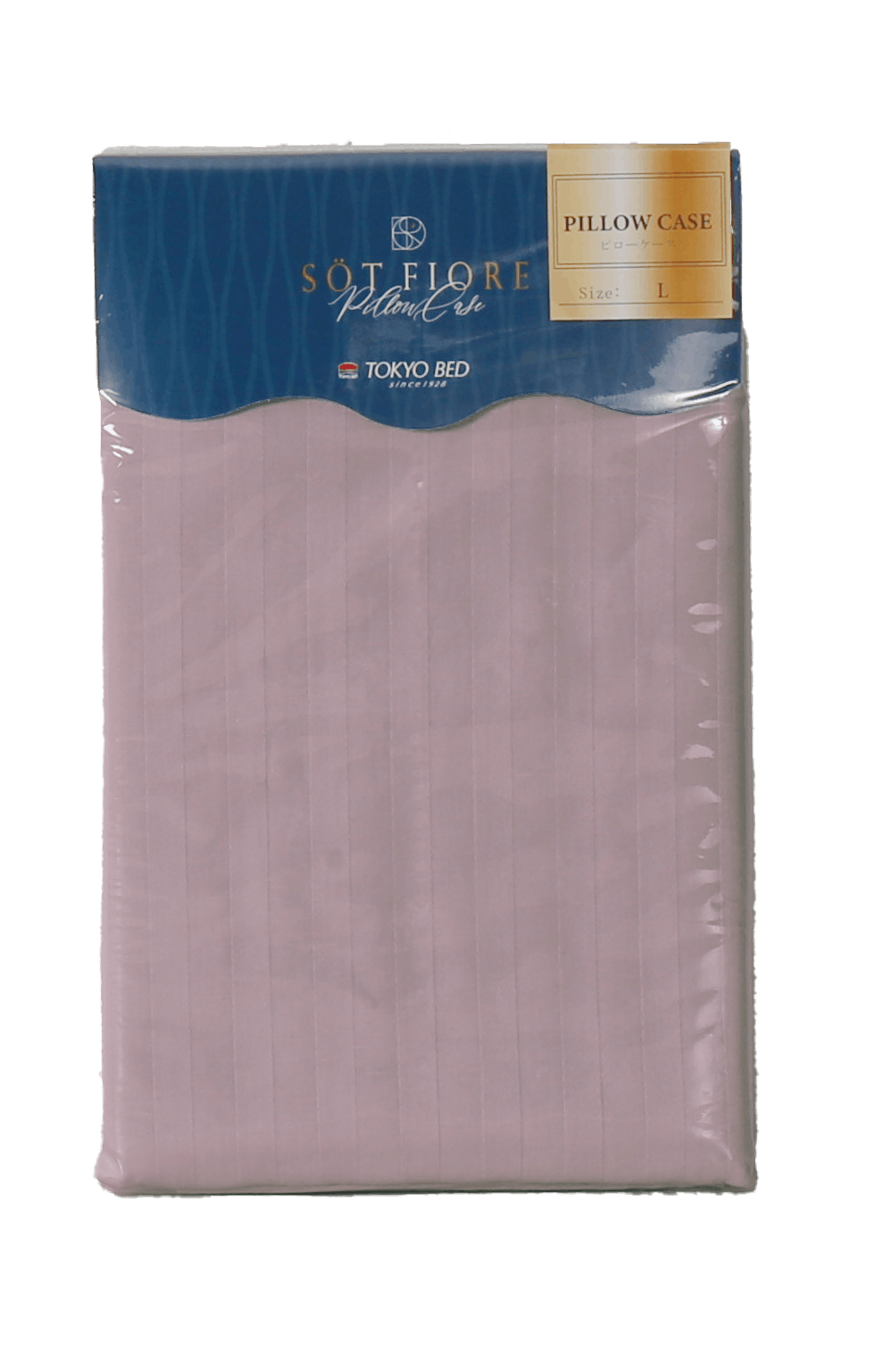 ソートフィオレ ピローケース ソフトローズ L 50×100 枕 まくら 睡眠 寝室 日本製 枕カバー 88784051 枕カバー・枕パッド