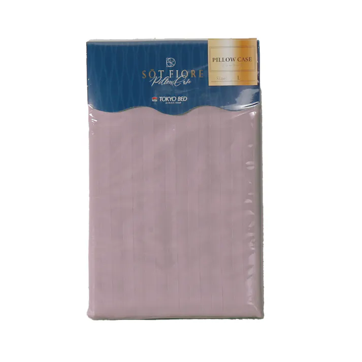 ソートフィオレ ピローケース ソフトローズ L 50×100 枕 まくら 睡眠 寝室 日本製 枕カバー 88784051【別送品】