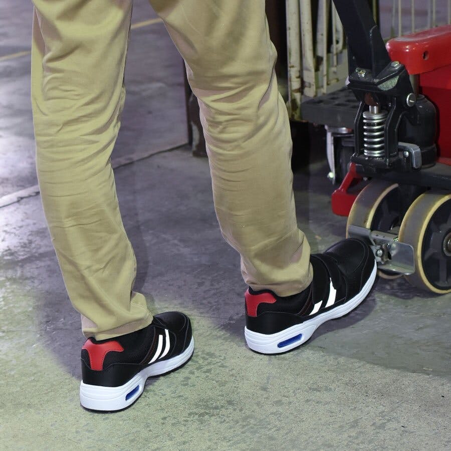 みりあん☺︎⑥ CAINZ-DASH】ミドリ安全 作業靴用紐 6穴用 WP-28-BLGR【別送品