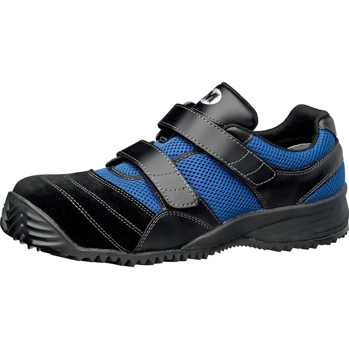 ミドリ安全 屈曲作業向け 先芯入り 作業靴 ブラックブルー 27.5cm メンズ レディース TS115N 屋根上作業 仕事靴 23.5~30cm展開 21250396_18【別送品】