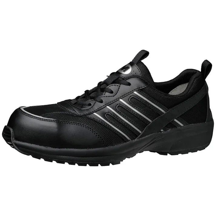 ミドリ安全 超軽量 先芯入り 作業靴 ブラック 25.5cm メンズ レディース SL601 軽い 仕事靴 22~30cm展開 21250410_14【別送品】