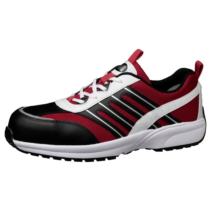 ミドリ安全 超軽量 先芯入り スニーカー レッド 30.0cm メンズ レディース 大きいサイズ SL601 軽い 仕事靴 22~30cm展開 21250414_23【別送品】