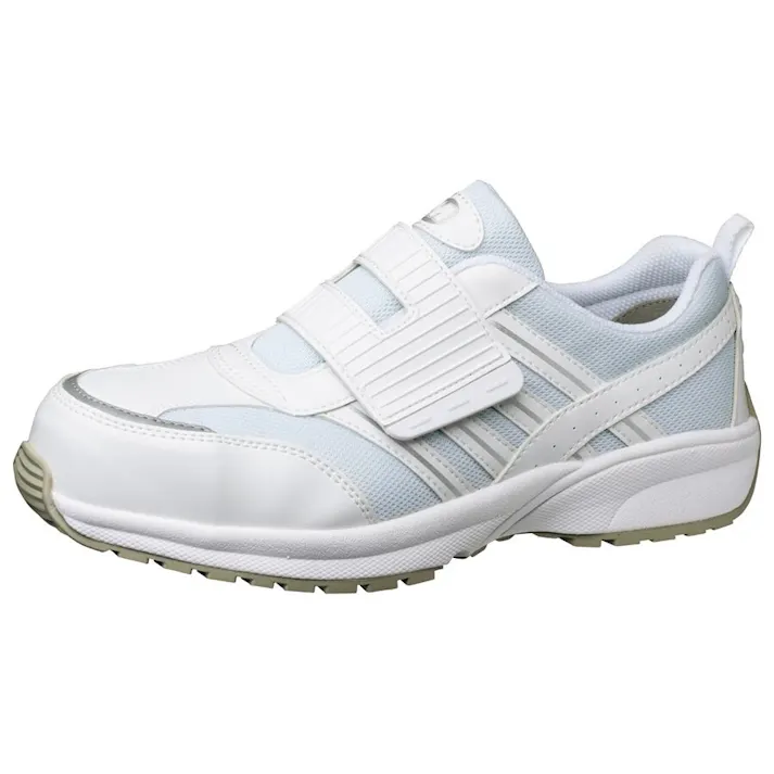 ミドリ安全 超軽量 先芯入り スニーカー ホワイト 26.0cm メンズ レディース SL605 軽い 仕事靴 22~30cm展開 21250419_15【別送品】