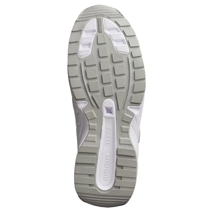 ミドリ安全 超軽量 先芯入り スニーカー ホワイト 26.0cm メンズ レディース SL605 軽い 仕事靴 22~30cm展開 21250419_15【別送品】