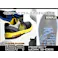 静電耐滑ワイド樹脂先芯入りスニーカー エアHG IA-801 静電 ホワイト 23.5cm (旧商品:ISA-801 静電) 滑りにくい 仕事靴 22~30cm展開 21250430_10【別送品】