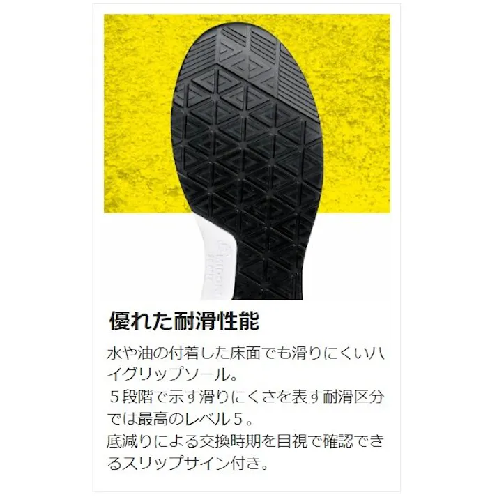 ミドリ安全 静電 高反発 作業靴 レッド 22.5cm 耐滑 メンズ レディース QL15 滑りにくい 仕事靴 22~30cm展開 21250962_08【別送品】