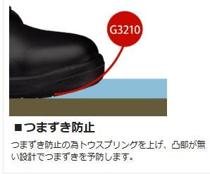 ミドリ安全 静電 安全靴 ブラック 24.5cm メンズ レディース ESG3210