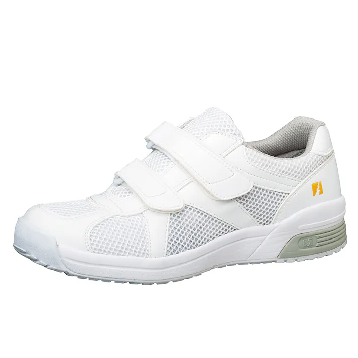 ミドリ安全 作業靴 男女兼用 エレパス307 ホワイト メンズ レディース 25.0cm 静電 仕事靴 22~28cm展開 21051008_13【別送品】