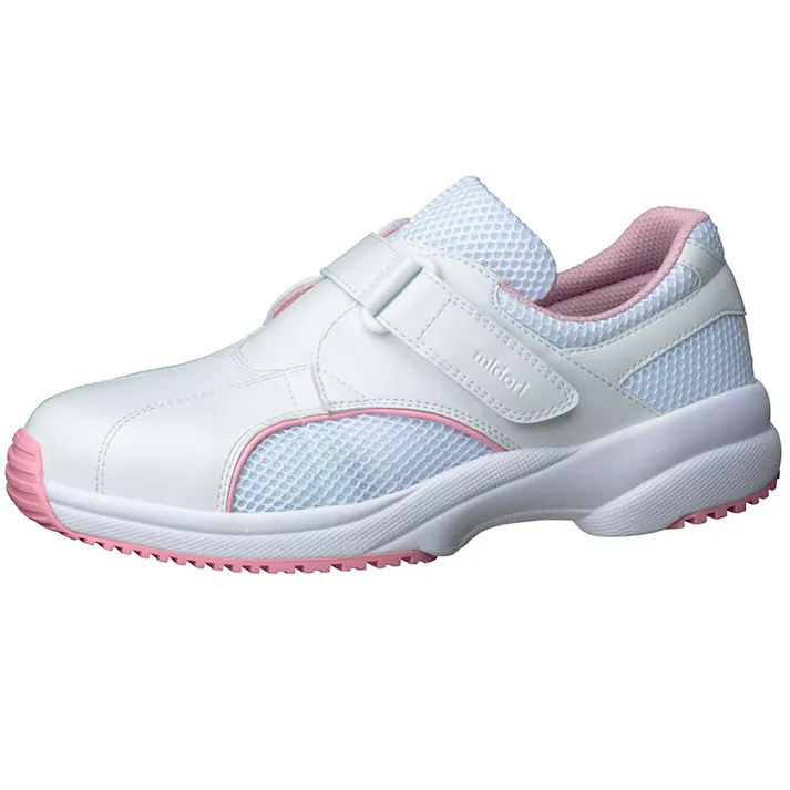 ミドリ安全 軽量 メディカル 作業靴 ピンク 24.0cm メンズ レディース CSS-01N 軽い 医療用 21.5~25.5cm展開 21250234_11【別送品】