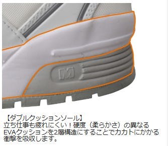 ミドリ安全 静電 先芯入りスニーカー ブラック 25.5cm メンズ