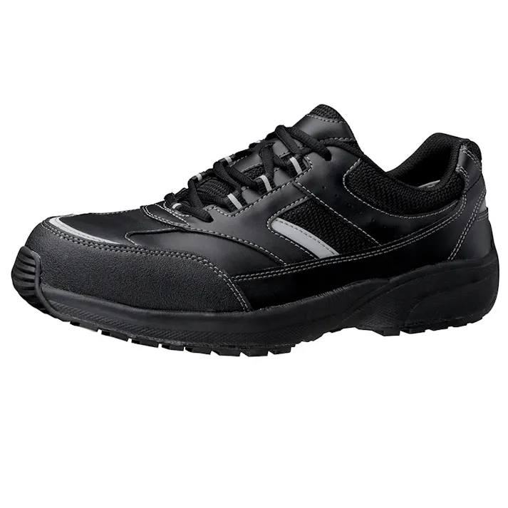 ミドリ安全 踏抜き防止板 先芯入り スニーカー ブラック 25.0cm メンズ レディース SL-603P-5 作業靴 仕事靴 22~30cm展開 21250438_13【別送品】