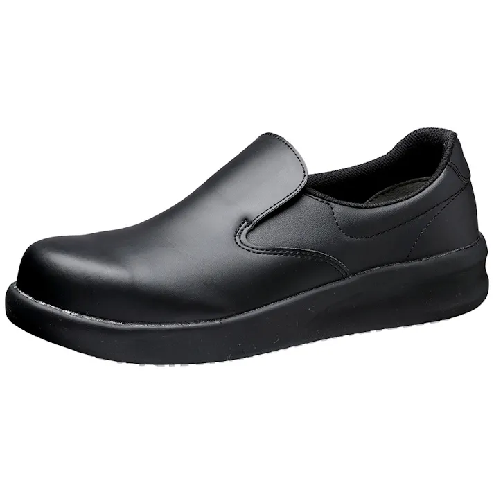 ミドリ安全 超耐滑 先芯入り 作業靴 ブラック 30.0cm メンズ レディース 大きいサイズ NHF-600 滑りにくい 仕事靴 21~31cm展開 21250483_23【別送品】