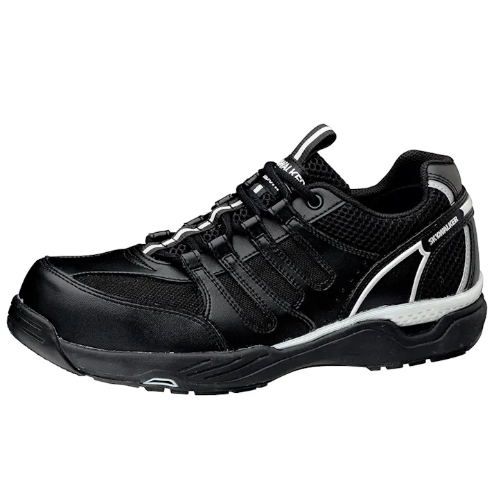 ミドリ安全 先芯入り 通気底 スニーカー ブラック 27.0cm メンズ レディース MPV01 作業靴 仕事靴 22~30cm展開 21250588_17【別送品】