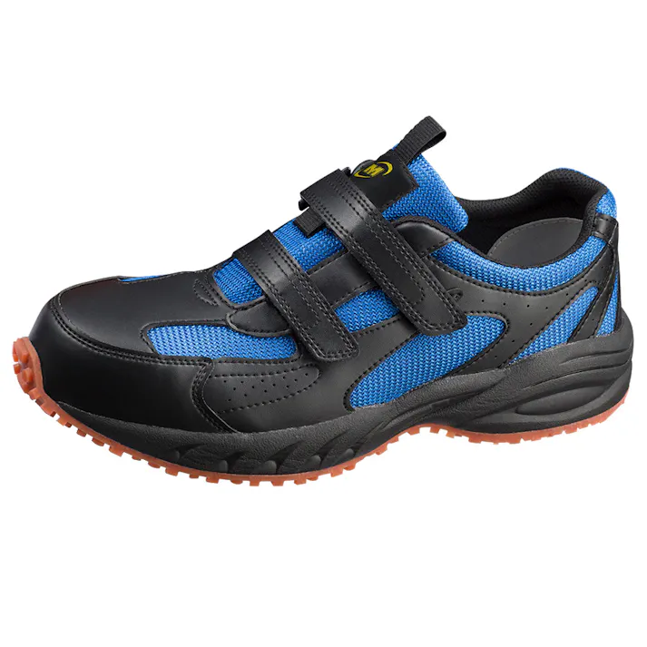 ミドリ安全 先芯入り 屋根上 作業靴 ブラック ブルー 26.0cm メンズ レディース YG-15 滑りにくい 仕事靴 23.5~29cm展開 21250591_15【別送品】