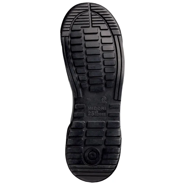 ミドリ安全 建設業向け スニーカー ブラック 24.5cm メンズ レディース MPC525 作業靴 仕事靴 23.5~30cm展開 21250593_12【別送品】