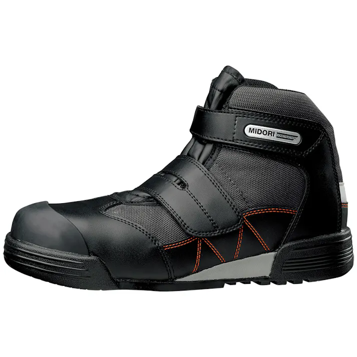 ミドリ安全 建設業向け スニーカー ブラック 27.5cm メンズ レディース MPC525 作業靴 仕事靴 23.5~30cm展開 21250593_18【別送品】
