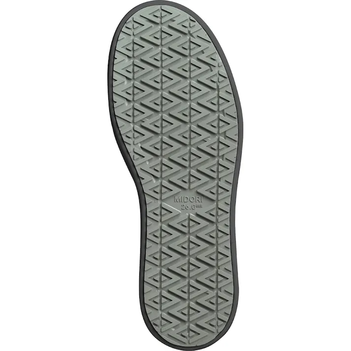 ミドリ安全 高反発 ミッドソール スニーカー ブラック 24.5cm メンズ レディース NHF-001 作業靴 仕事靴 22~30cm展開 21250889_12【別送品】