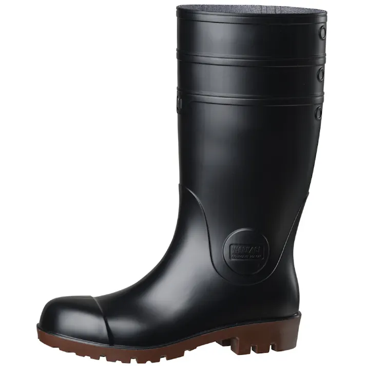 ミドリ安全 スーパー 長靴 ブラック 23.5cm メンズ レディース NW1000 作業靴 仕事靴 22~28cm展開 21400039_10【別送品】