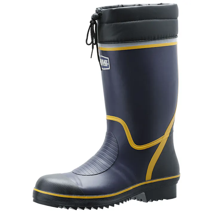 ミドリ安全 先芯入り 安全 長靴 ネイビー 29.0cm メンズ レディース 大きいサイズ 766N 作業靴 仕事靴 24~29cm展開 21460017_21【別送品】