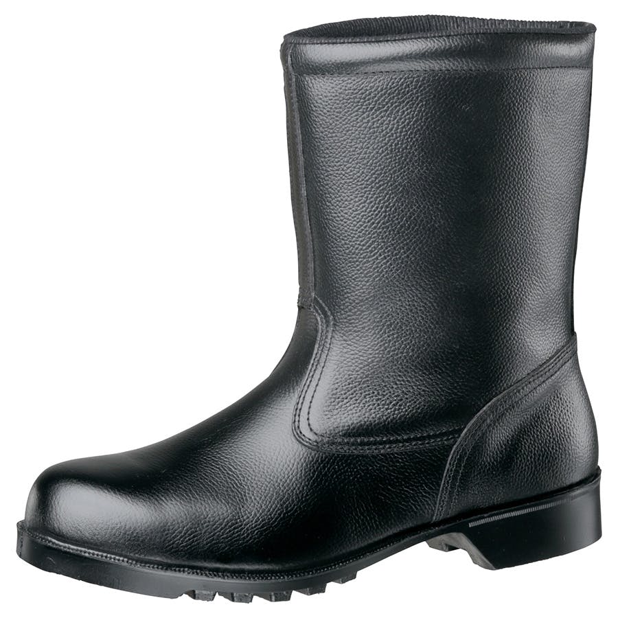 ミドリ安全 静電 ゴム底 長靴 ブラック 23.5cm メンズ レディース V2400N 作業靴 仕事靴 23.5～28cm展開 10400516_10【別送品】