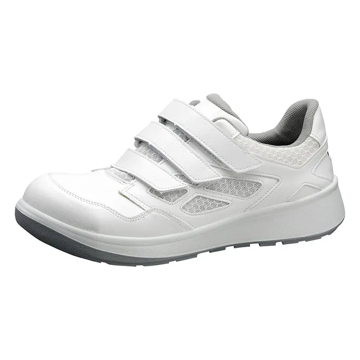 ミドリ安全 安全靴 バンドタイプ ホワイト 22.0cm メンズ レディース G4695 作業靴 仕事靴 21~30cm展開 12040193_07【別送品】