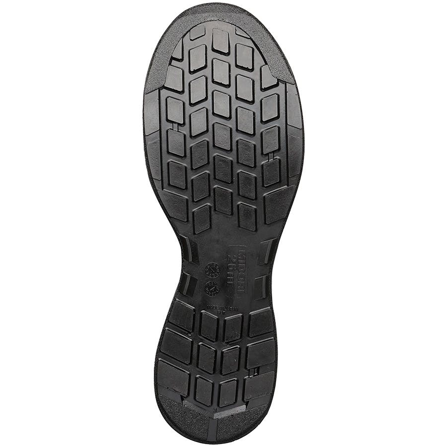 ミドリ安全 静電 安全靴 紐タイプ ブラック 23.5cm メンズ レディース