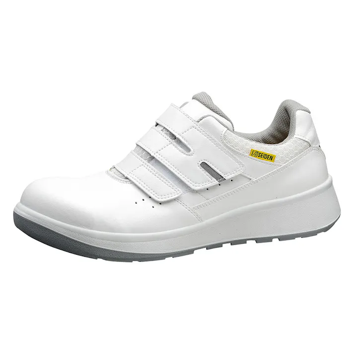 ミドリ安全 静電 安全靴 バンドタイプ ホワイト 27.0cm メンズ レディース G4595 作業靴 仕事靴 21~30cm展開 12040930_17【別送品】