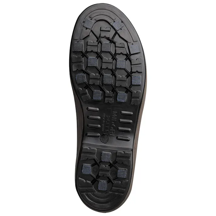 ミドリ安全 氷上用 耐滑 安全靴 ブラック 23.5cm メンズ レディース SG210N 滑りにくい 仕事靴 23.5~28cm展開 13020108_10【別送品】