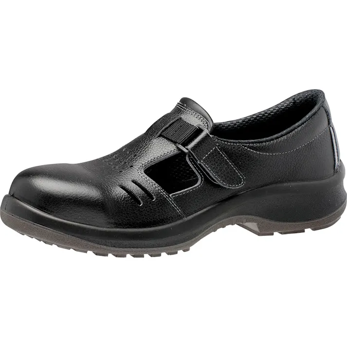 ミドリ安全 通気構造 安全靴 ブラック 26.0cm メンズ レディース PRM205 作業靴 仕事靴 23.5~28cm展開 15000023_15【別送品】