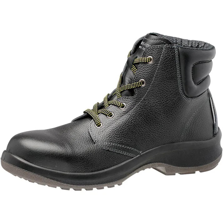 ミドリ安全 静電 安全靴 ブラック 27.5cm 中編上 メンズ レディース PRM220 作業靴 仕事靴 23.5~28cm展開 15100500_18【別送品】