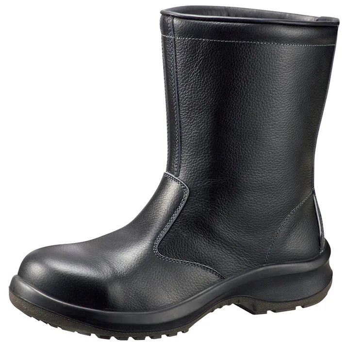 ミドリ安全 静電 長靴 ブラック 23.5cm メンズ レディース PRM240 作業靴 仕事靴 23.5~28.5cm展開 15400500_10【別送品】