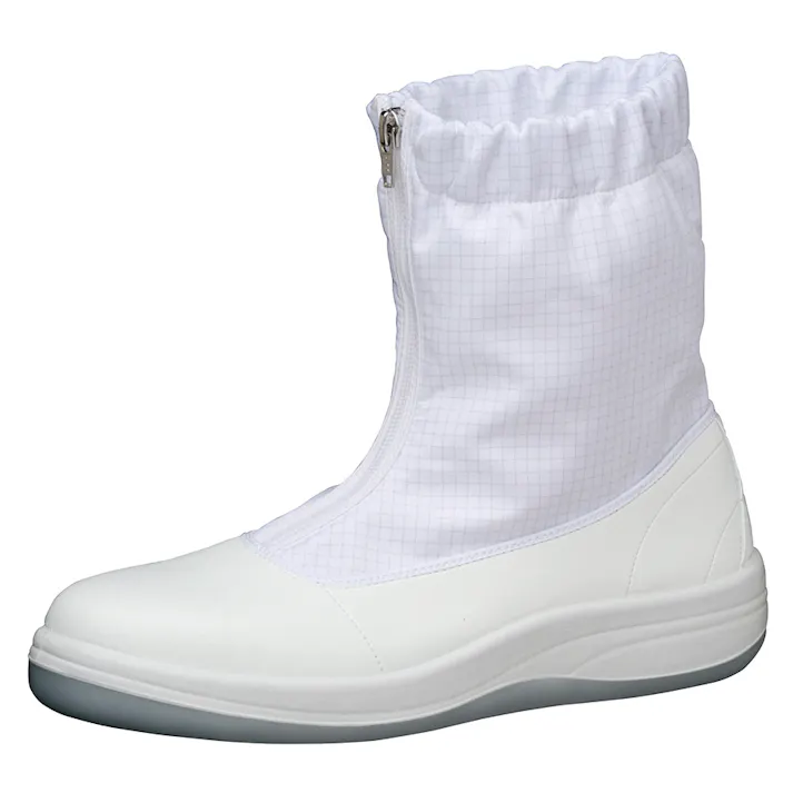 ミドリ安全 女性用 安全靴 ハーフフード ホワイト 22.0cm 保護靴 レディース LSCR1200 作業靴 仕事靴 22~25cm展開 17031519_07【別送品】