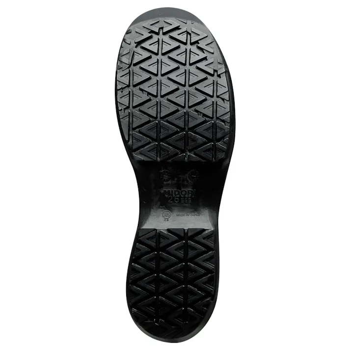 ミドリ安全 超耐滑底 静電 長靴 ブラック 26.5cm メンズ レディース HGS540 滑りにくい 仕事靴 23.5~28cm展開 17430505_16【別送品】