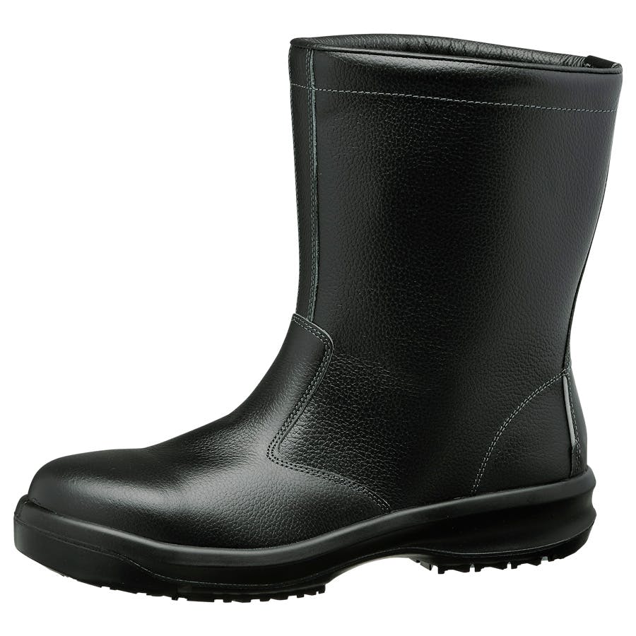 ミドリ安全 超耐滑底 静電 長靴 ブラック 27.5cm メンズ レディース HGS540 滑りにくい 仕事靴 23.5～28cm展開 17430505_18【別送品】